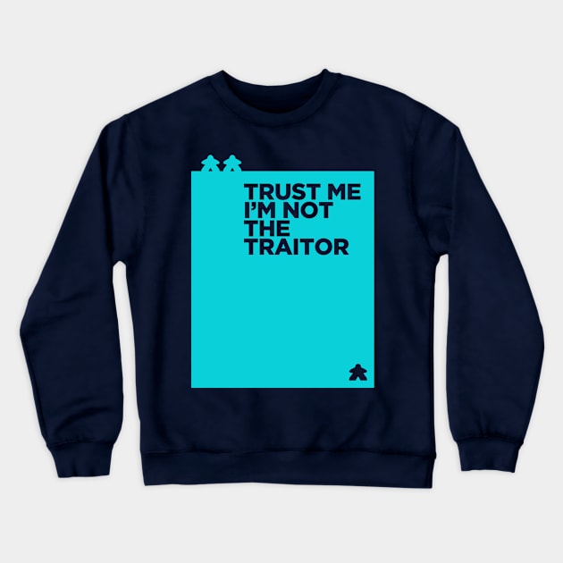 you are the traitor Crewneck Sweatshirt by k4k7uz